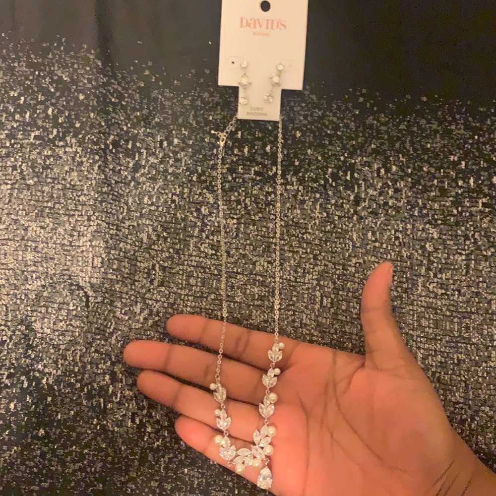 Earrings and Necklace